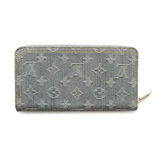 ルイヴィトン 長財布 モノグラム・デニム ジッピー・ウォレット M13214 LOUIS VUITTON