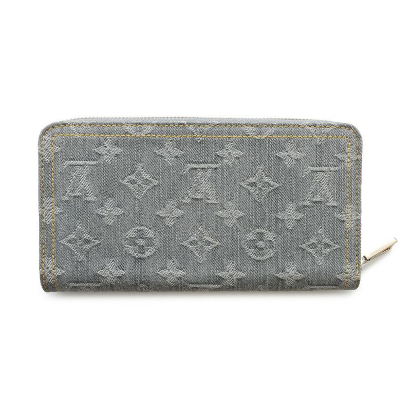ルイヴィトン 長財布 モノグラム・デニム ジッピー・ウォレット M13214 LOUIS VUITTON