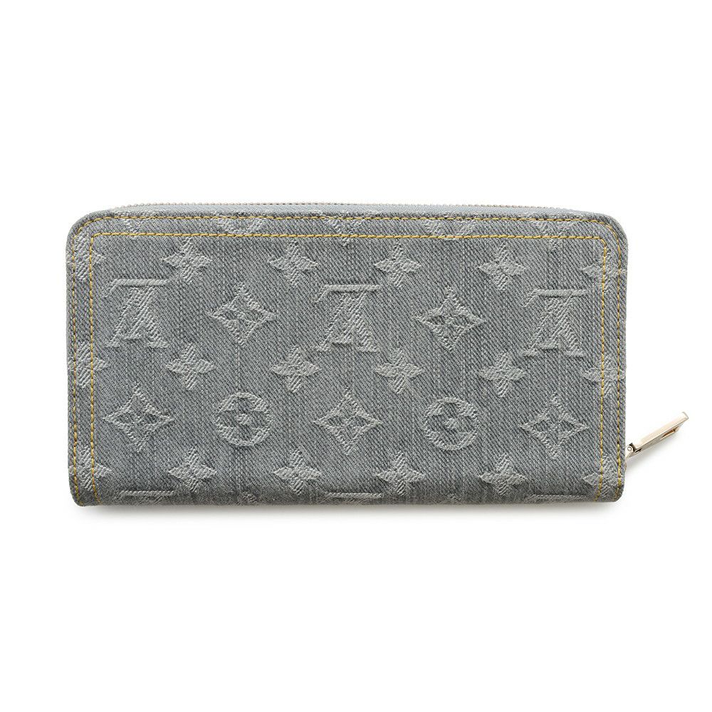 ルイヴィトン 長財布 モノグラム・デニム ジッピー・ウォレット M13214 LOUIS VUITTON