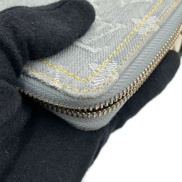 ルイヴィトン 長財布 モノグラム・デニム ジッピー・ウォレット M13214 LOUIS VUITTON