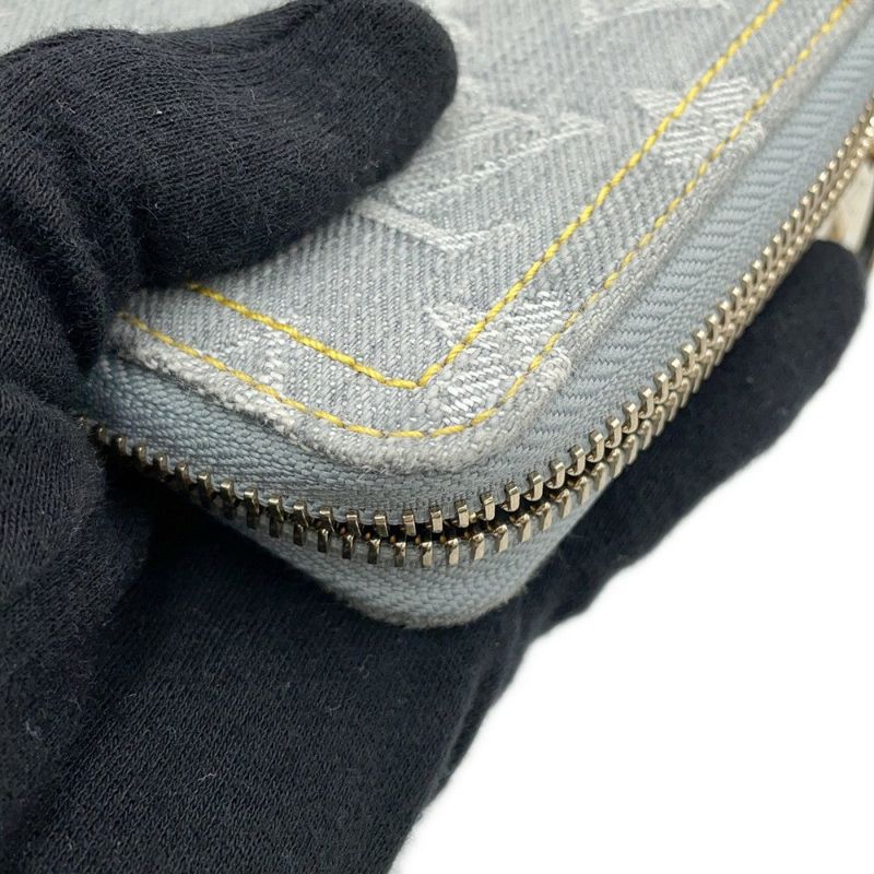 ルイヴィトン 長財布 モノグラム・デニム ジッピー・ウォレット M13214 LOUIS VUITTON