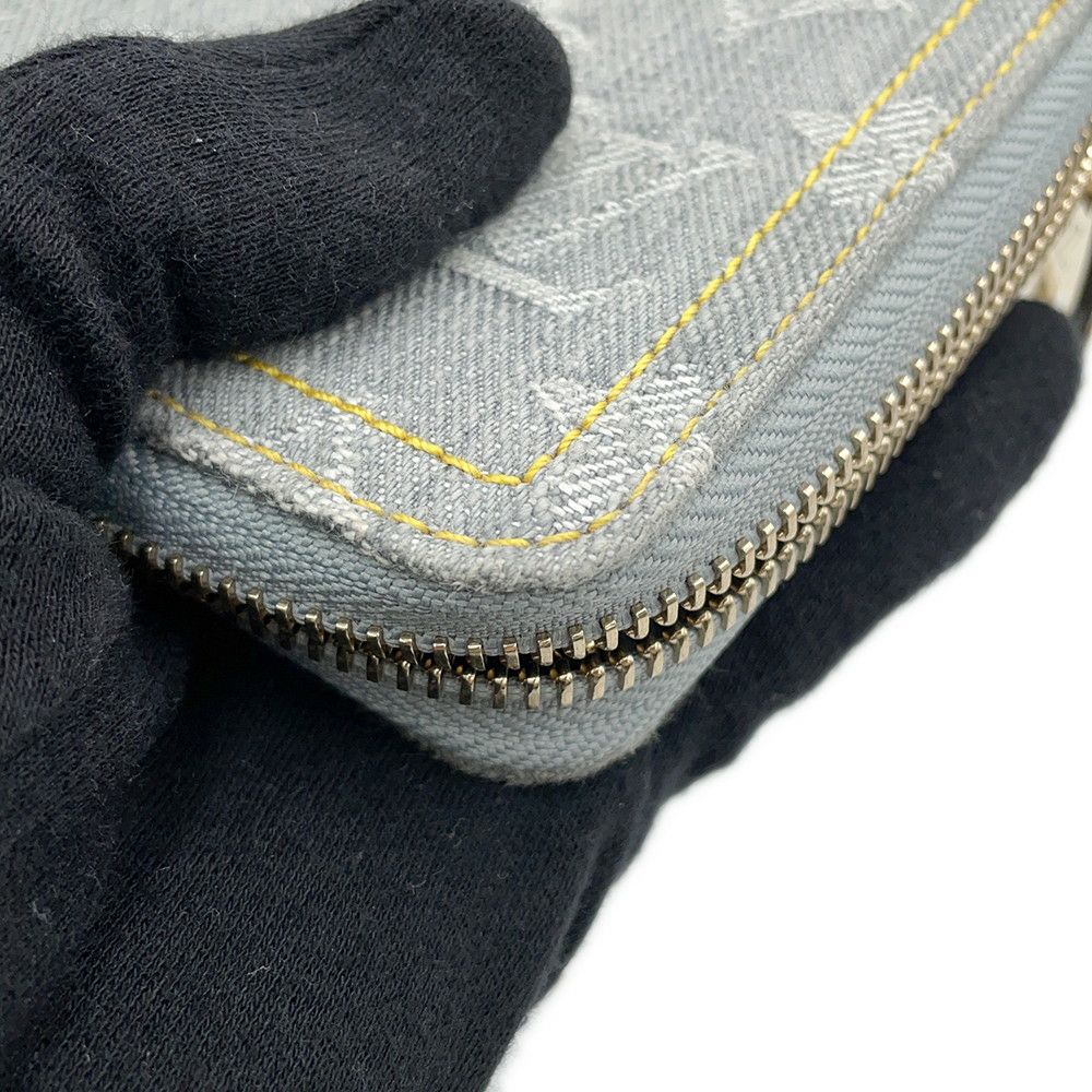 ルイヴィトン 長財布 モノグラム・デニム ジッピー・ウォレット M13214 LOUIS VUITTON