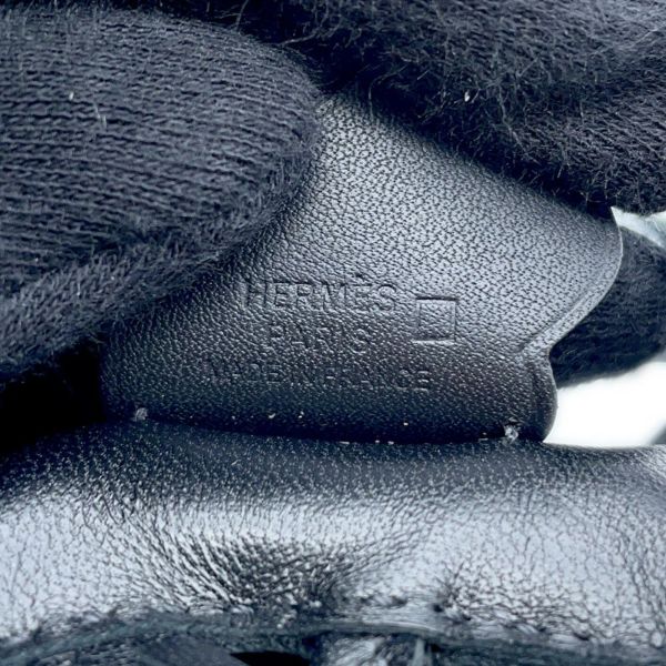 エルメス バッグチャーム ロデオPM ペガサス タッチ ブラック ラムスキン/アリゲーターマット Z刻印 HERMES 黒 ソーブラック