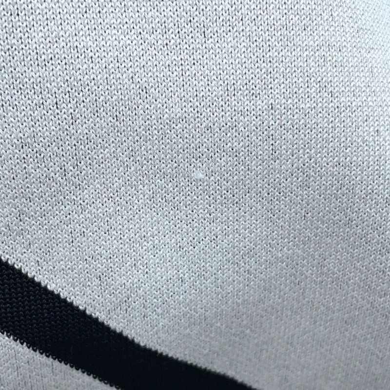 エルメス ワンピース クロスライン ノースリーブ レディースサイズ34 HERMES 黒 白