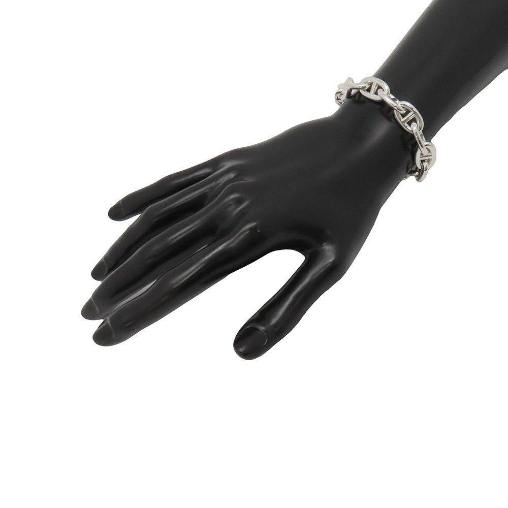 エルメス ブレスレット シェーヌダンクルMM 14コマ SV925シルバー HERMES ジュエリー