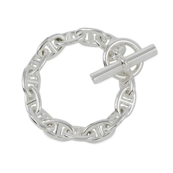 エルメス ブレスレット シェーヌダンクルMM 14コマ SV925シルバー HERMES ジュエリー