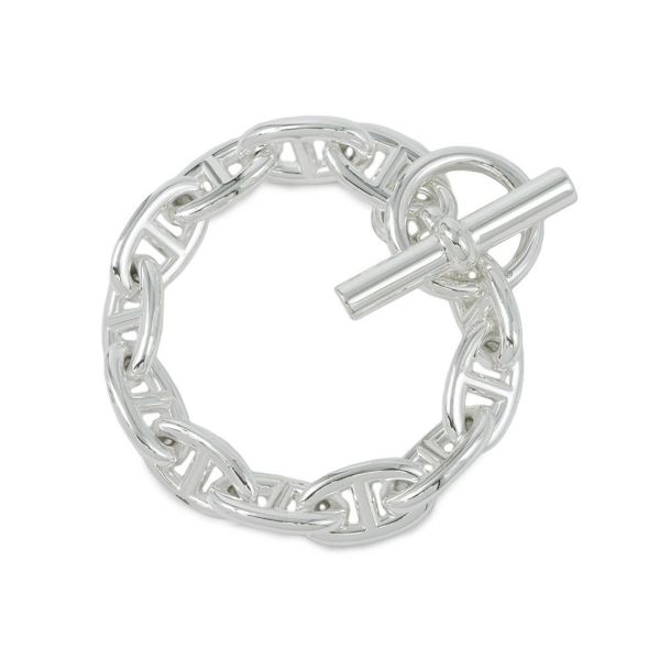 エルメス ブレスレット シェーヌダンクルGM 12コマ SV925シルバー HERMES ジュエリー