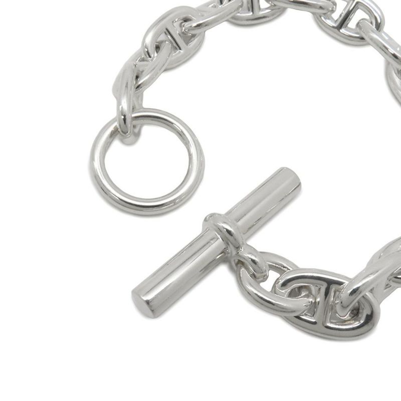 エルメス ブレスレット シェーヌダンクルMM 15コマ SV925シルバー HERMES ジュエリー