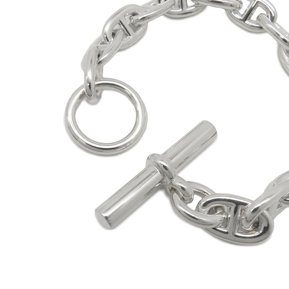 エルメス ブレスレット シェーヌダンクルMM 15コマ SV925シルバー HERMES ジュエリー