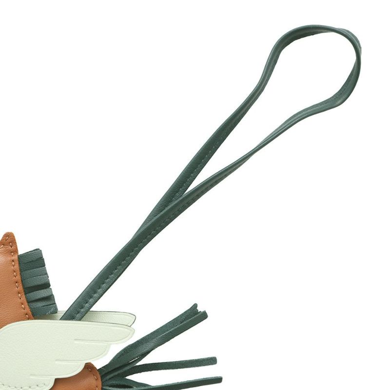 エルメス バッグチャーム ロデオPM ペガサス ゴールド/ヴェールシプレ/ヴェールフィズ ラムスキン U刻印