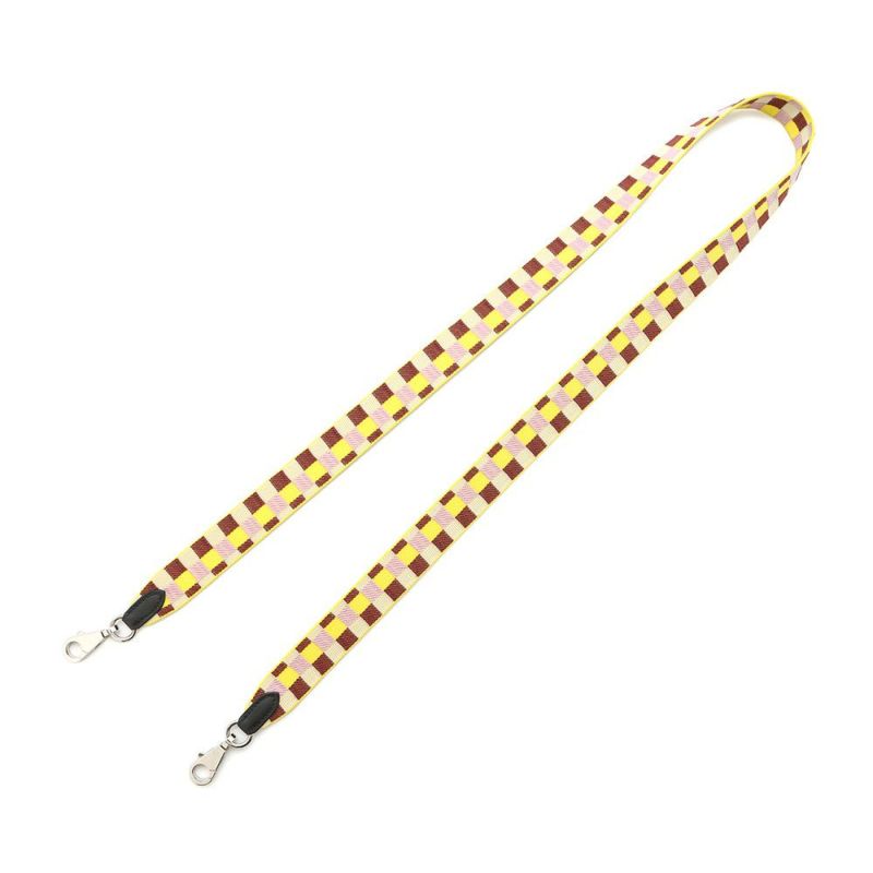 エルメス バンドリエール サングル マキシカドリーユ ライム/モーヴシルベストル/シルバー金具 U刻印