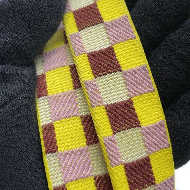 エルメス バンドリエール サングル マキシカドリーユ ライム/モーヴシルベストル/シルバー金具 U刻印