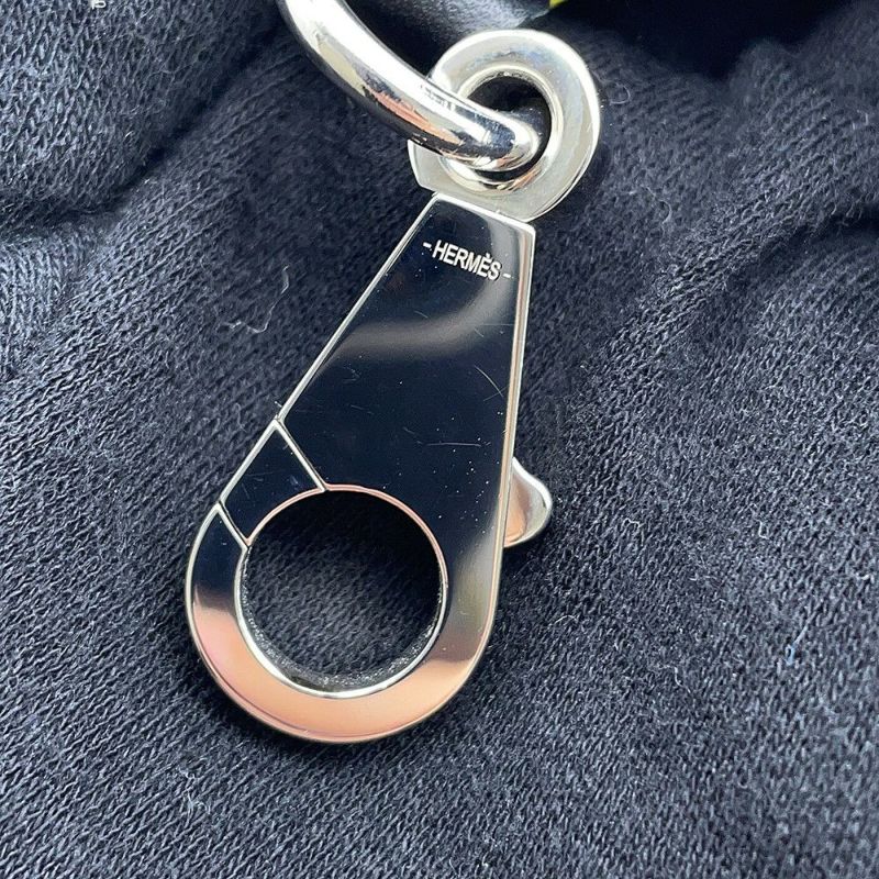 エルメス バンドリエール サングル マキシカドリーユ ライム/モーヴシルベストル/シルバー金具 U刻印