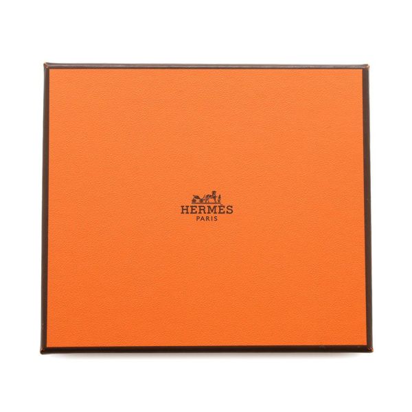 エルメス コインケース アザップコンパクト シルクイン エトゥープ/シルバー金具 エプソン K刻印