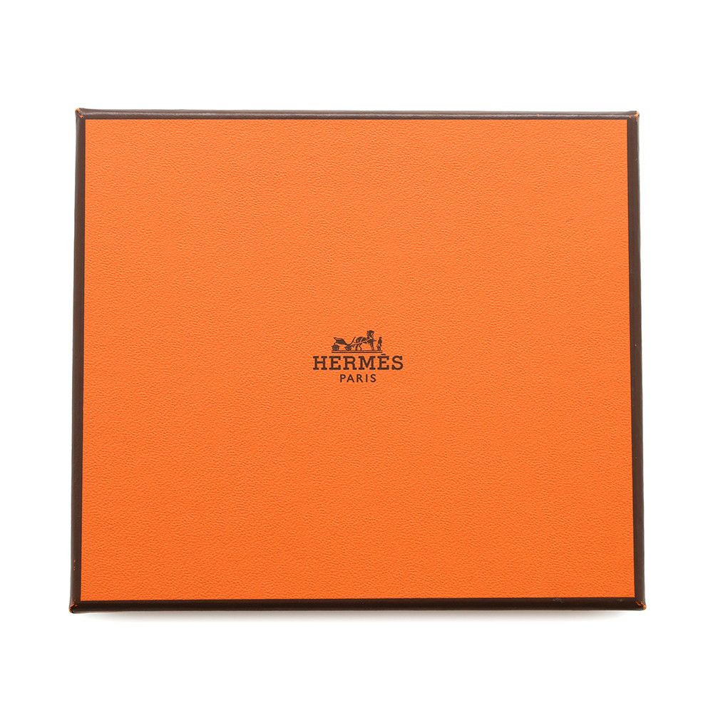 エルメス コインケース アザップコンパクト シルクイン エトゥープ/シルバー金具 エプソン K刻印