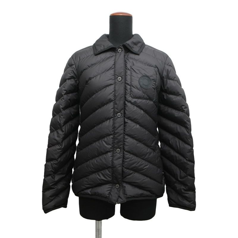 エルメス ダウンジャケット クルードセルパッチ キルティング レディースサイズ38 HERMES アウター 黒