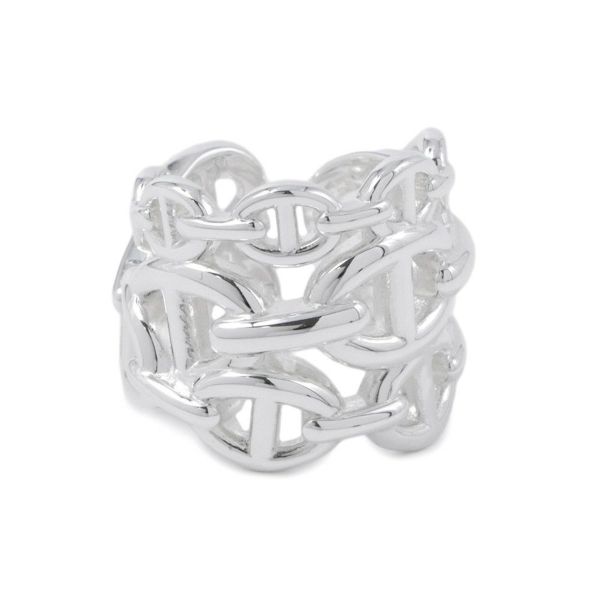 エルメス リング シェーヌダンクル アンシェネGM Enchainee SV925シルバー リングサイズ48 HERMES 指輪