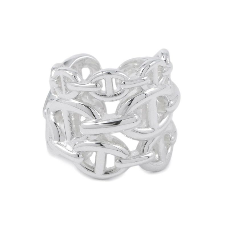 エルメス リング シェーヌダンクル アンシェネGM Enchainee SV925シルバー リングサイズ48 HERMES 指輪