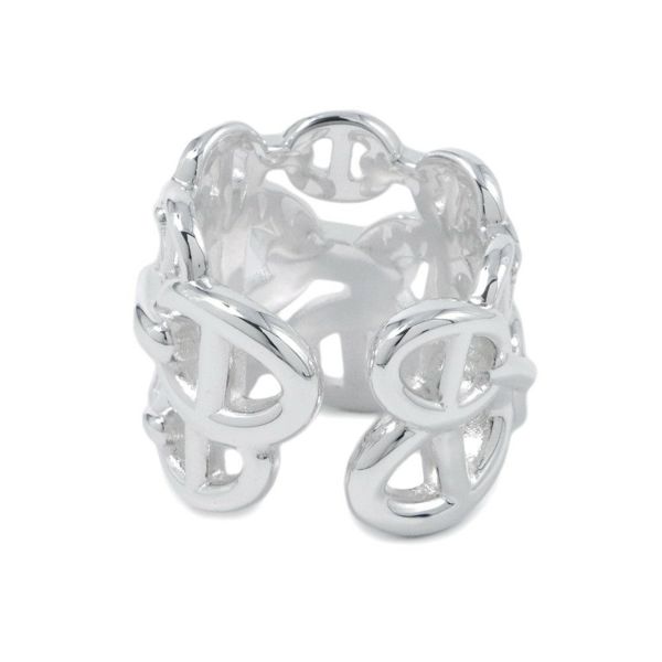 エルメス リング シェーヌダンクル アンシェネGM Enchainee SV925シルバー リングサイズ48 HERMES 指輪