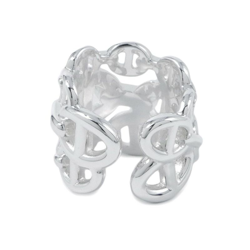 エルメス リング シェーヌダンクル アンシェネGM Enchainee SV925シルバー リングサイズ48 HERMES 指輪