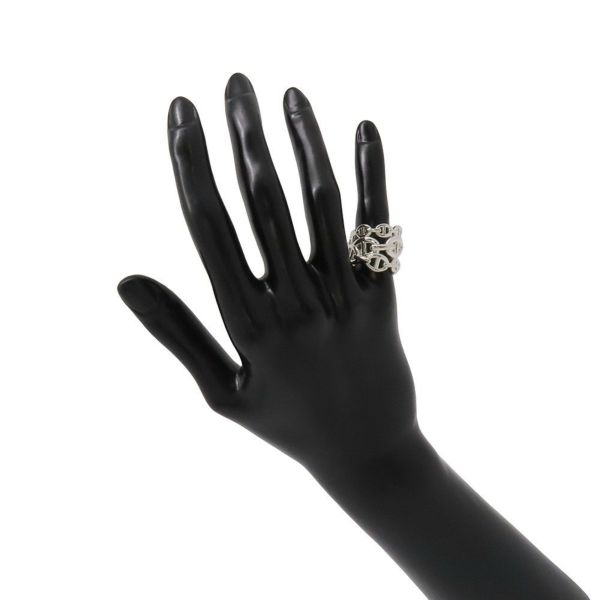 エルメス リング シェーヌダンクル アンシェネGM Enchainee SV925シルバー リングサイズ48 HERMES 指輪