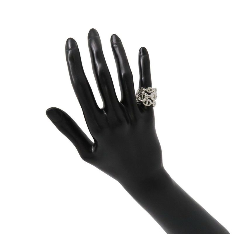 エルメス リング シェーヌダンクル アンシェネGM Enchainee SV925シルバー リングサイズ48 HERMES 指輪