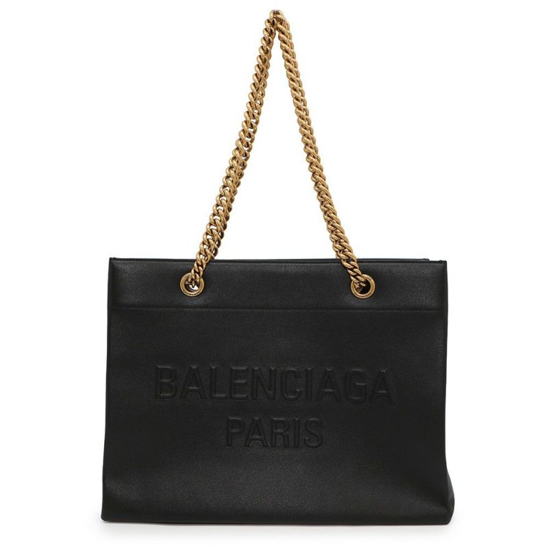 バレンシアガ トートバッグ デュ―ティ フリー レザー 760013 BALENCIAGA 黒
