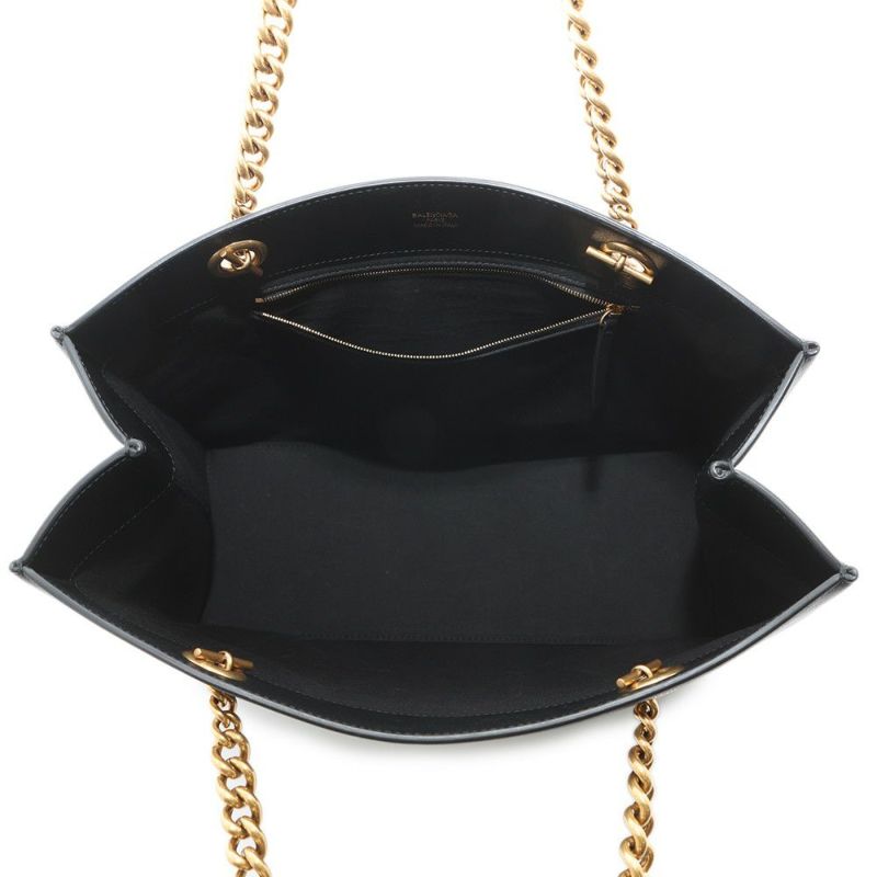 バレンシアガ トートバッグ デュ―ティ フリー レザー 760013 BALENCIAGA 黒