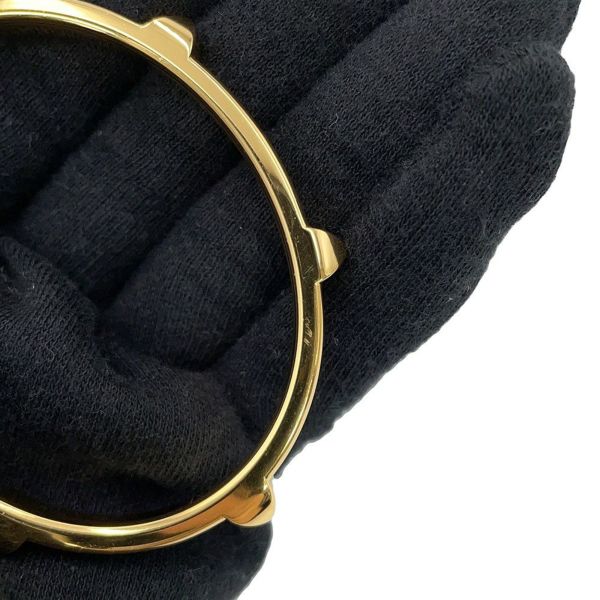 エルメス ブレスレット アテナ サイズT3 ブラック/ゴールド金具