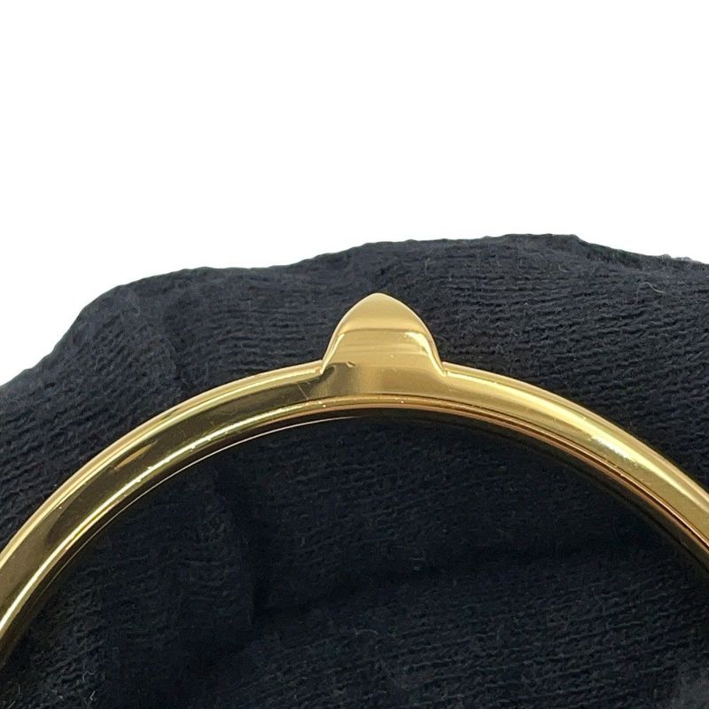 エルメス ブレスレット アテナ サイズT3 ブラック/ゴールド金具 ボックスカーフ HERMES アクセサリー 黒