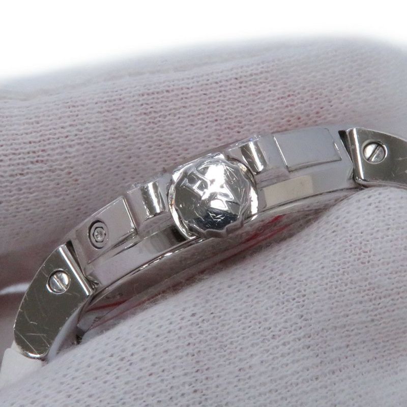 ハリーウィンストン オーシャン バイレトログラード ダイヤベゼル 400UABI36W シルバー文字盤