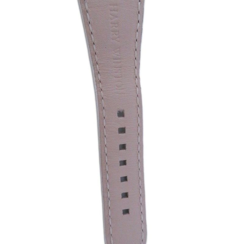 ハリーウィンストン オーシャン バイレトログラード ダイヤベゼル 400UABI36W シルバー文字盤