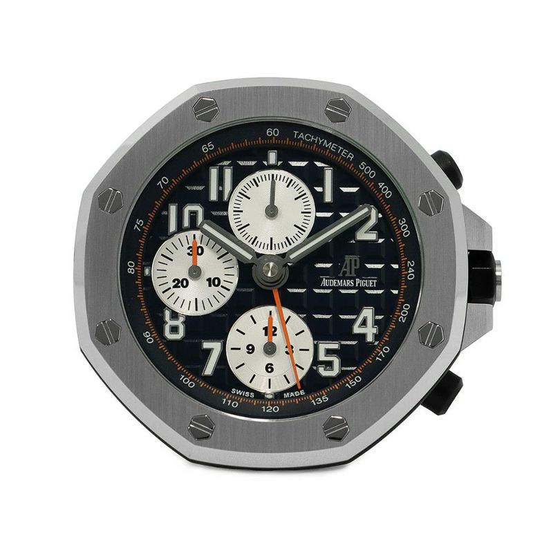 オーデマピゲ ロイヤルオーク オフショア テーブルクロック AUDEMARS PIGUET 置時計 ブルー文字盤