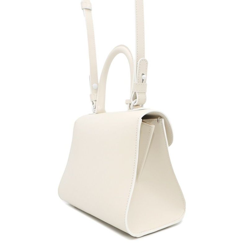 デルヴォー ハンドバッグ ブリヨン ミニ ボックスカーフ AA0544AAM010DPA Delvaux 2way デルボー