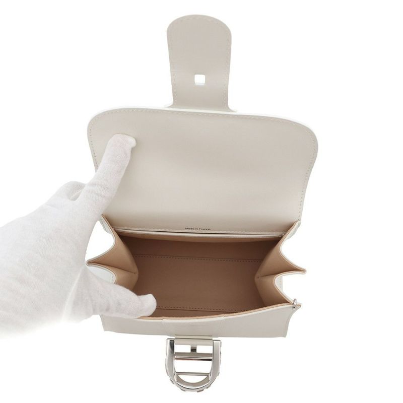 デルヴォー ハンドバッグ ブリヨン ミニ ボックスカーフ AA0544AAM010DPA Delvaux 2way デルボー