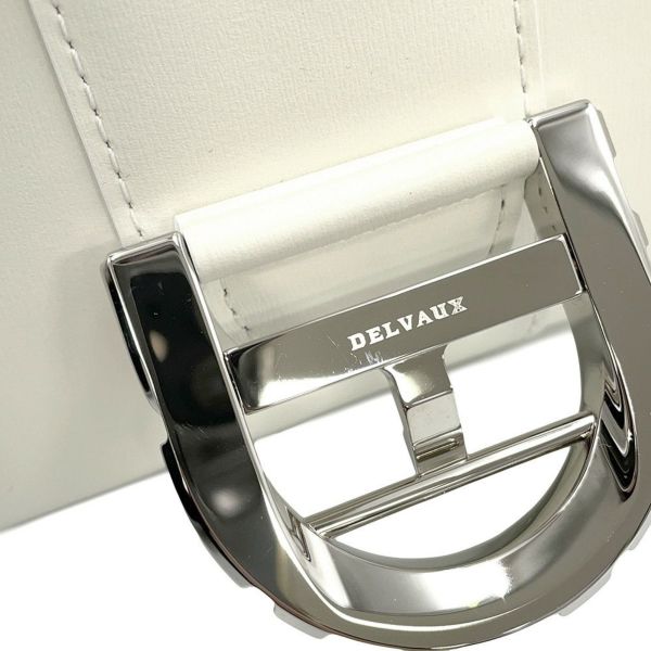 デルヴォー ハンドバッグ ブリヨン ミニ ボックスカーフ AA0544AAM010DPA Delvaux 2way デルボー