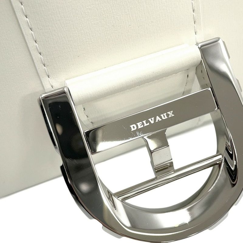 デルヴォー ハンドバッグ ブリヨン ミニ ボックスカーフ AA0544AAM010DPA Delvaux 2way デルボー