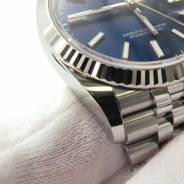 ロレックス デイトジャスト 126234 ROLEX 腕時計 ブライトブルー文字盤