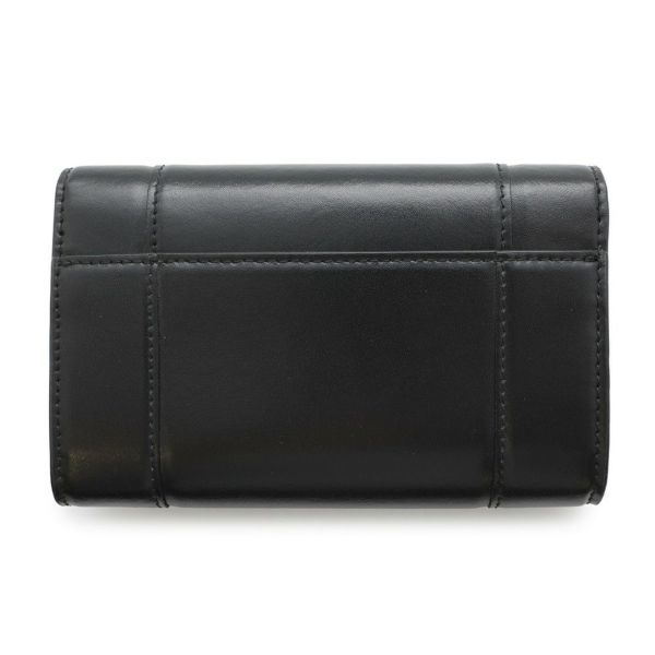 バレンシアガ 二つ折り財布 アワーグラス ミディアム ウォレット レザー 600211 BALENCIAGA 黒