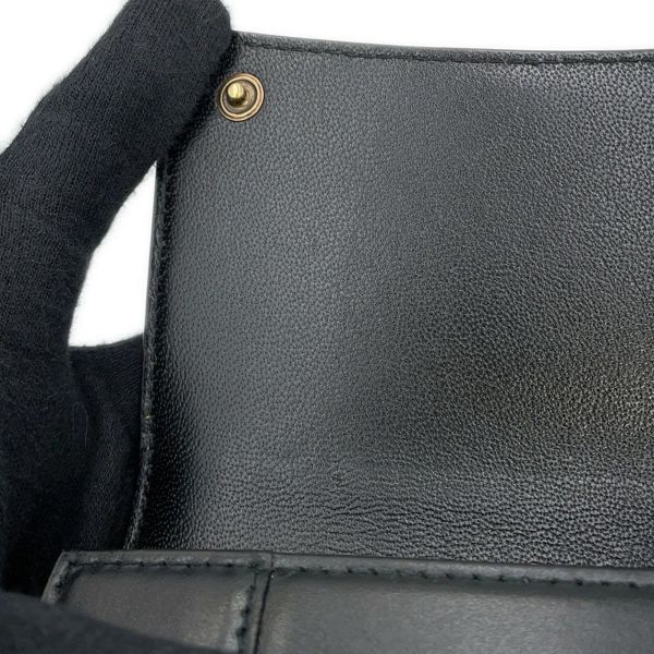 バレンシアガ 二つ折り財布 アワーグラス ミディアム ウォレット レザー 600211 BALENCIAGA 黒