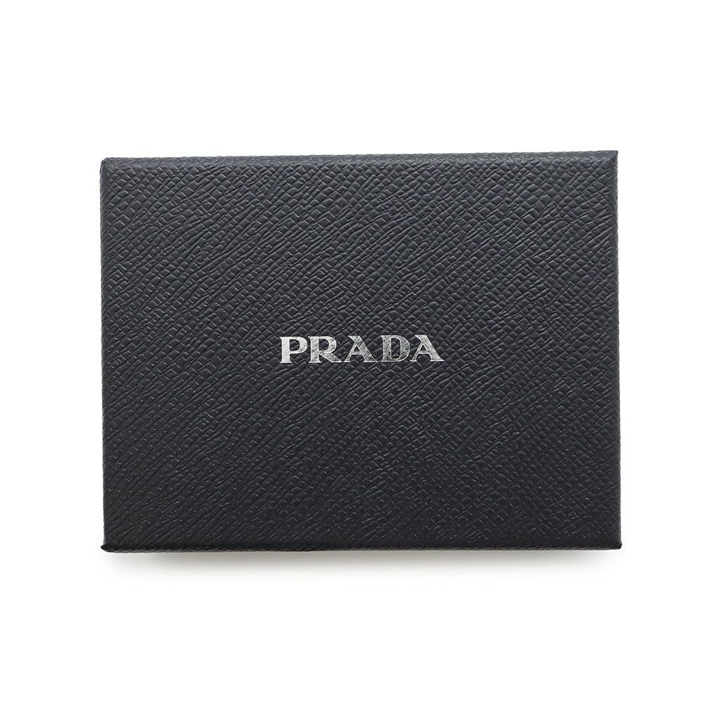 プラダ 三つ折り財布 花柄 レザー 1MH043 PRADA 財布 フラワー