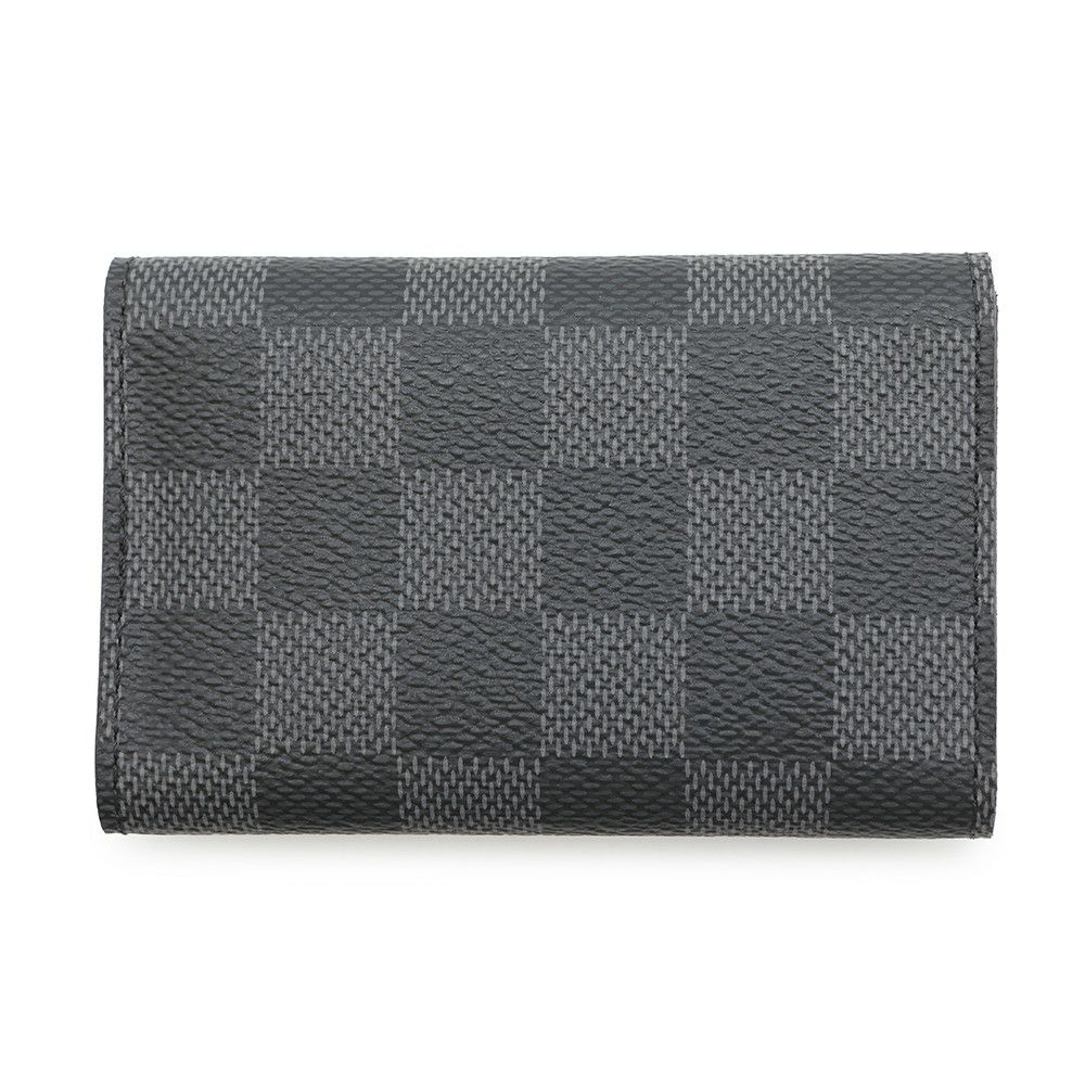 ルイヴィトン 6連キーケース ダミエ・グラフィット ミュルティクレ6 N62662 LOUIS VUITTON ヴィトン ブラック 黒