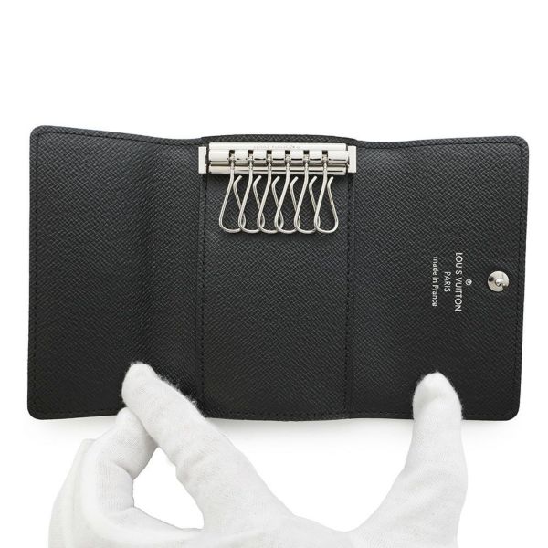 ルイヴィトン 6連キーケース ダミエ・グラフィット ミュルティクレ6 N62662 LOUIS VUITTON ヴィトン ブラック 黒