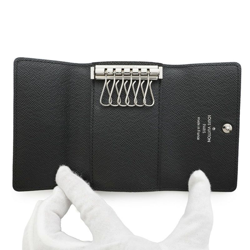 ルイヴィトン 6連キーケース ダミエ・グラフィット ミュルティクレ6 N62662 LOUIS VUITTON ヴィトン ブラック 黒