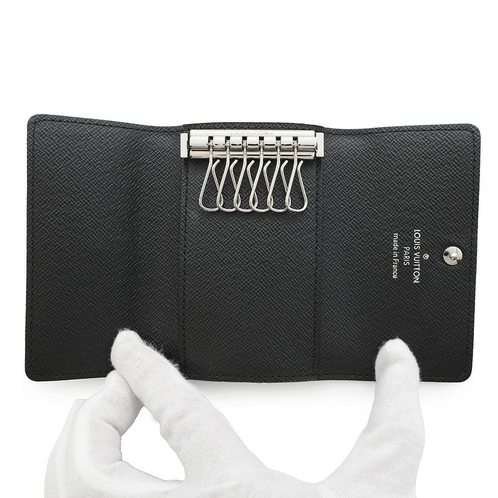 ルイヴィトン 6連キーケース ダミエ・グラフィット ミュルティクレ6 N62662 LOUIS VUITTON ヴィトン ブラック 黒