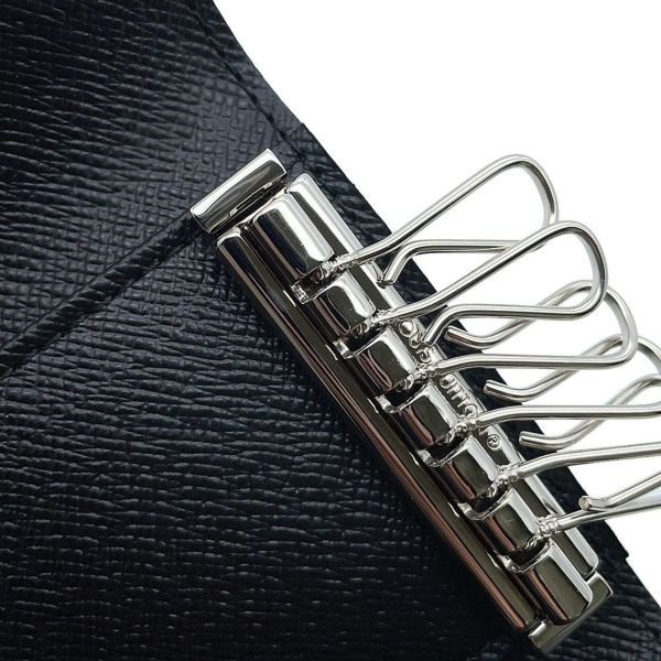 ルイヴィトン 6連キーケース ダミエ・グラフィット ミュルティクレ6 N62662 LOUIS VUITTON ヴィトン ブラック 黒