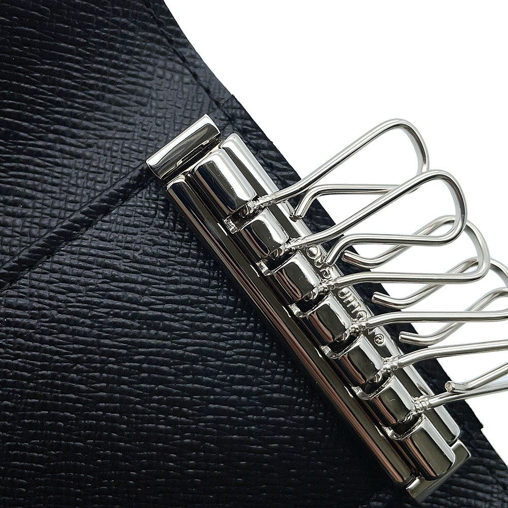 ルイヴィトン 6連キーケース ダミエ・グラフィット ミュルティクレ6 N62662 LOUIS VUITTON ヴィトン ブラック 黒