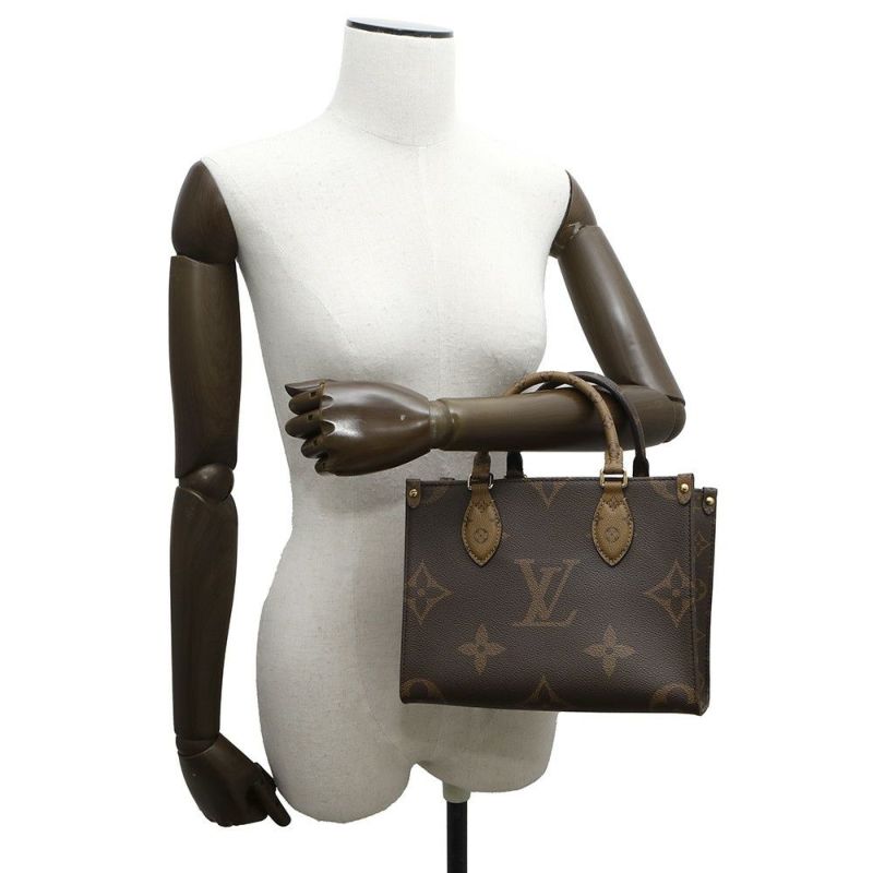 ルイヴィトン ハンドバッグ モノグラム・リバース ジャイアント オンザゴーPM M46373 2way