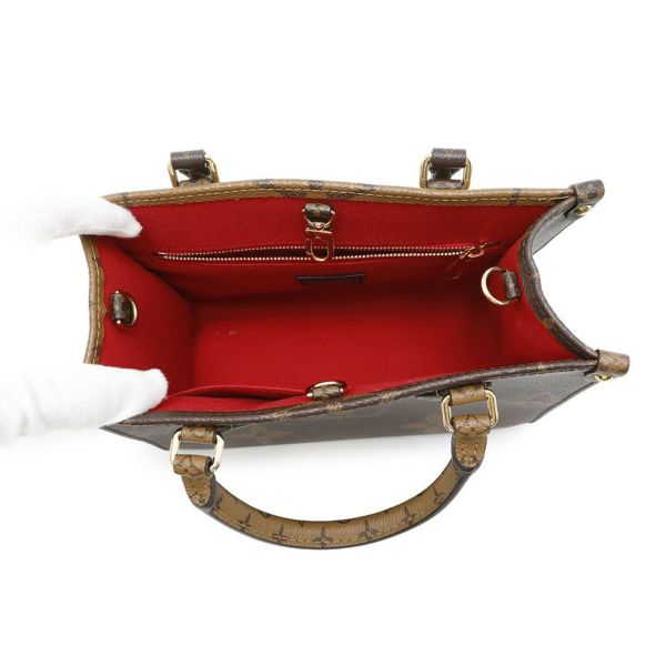 ルイヴィトン ハンドバッグ モノグラム・リバース ジャイアント オンザゴーPM M46373 2way