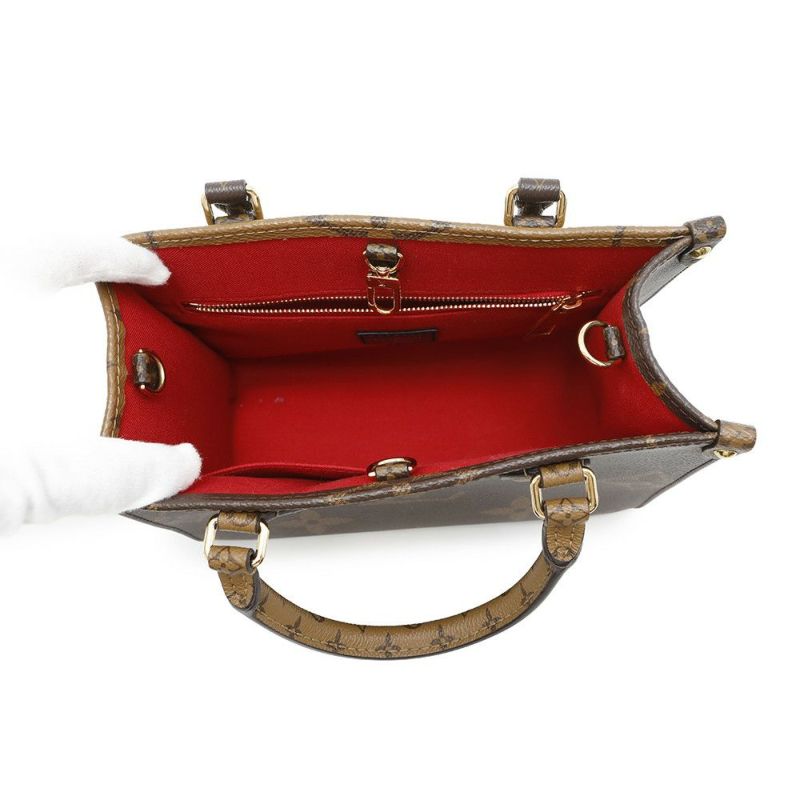 ルイヴィトン ハンドバッグ モノグラム・リバース ジャイアント オンザゴーPM M46373 2way